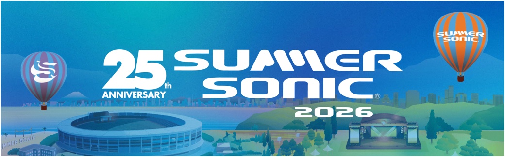 SUMMER SONIC 2026 オフィシャルサイト